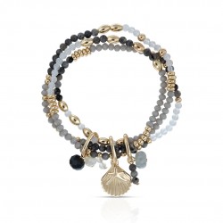 Misty Coast Gold Bracelet