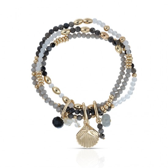 Misty Coast Gold Bracelet