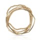 Prism Tube Gold Bracelet