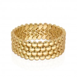 Matrix Gold Bracelet