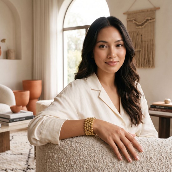 Matrix Gold Bracelet