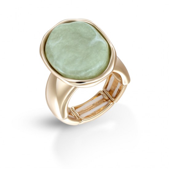 Sage Pebble Gold Ring Sage Pebble Gold Ring