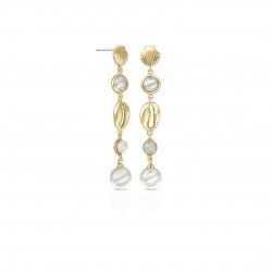 Anting Emas Mutiara Leveri