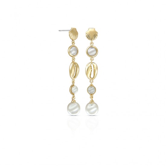 Anting Emas Mutiara Leveri