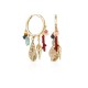 Anting Emas Multicolour Ocean
