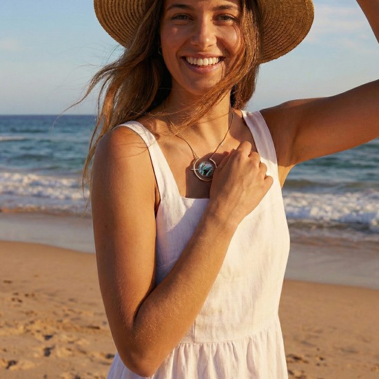 Lenka Mother Of Pearl Gold Necklace