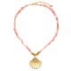 Levine Pink Gold Necklace