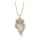 Owl Gold Necklace