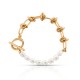 Baroque Pearl Gold Bracelet