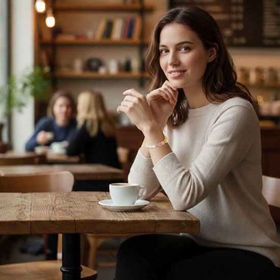 Baroque Pearl Gold Bracelet