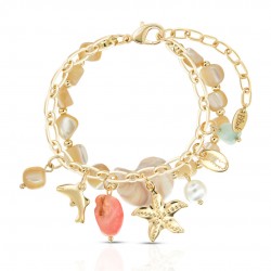 Sand Beach Gold Bracelet