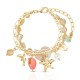 Sand Beach Gold Bracelet