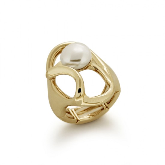 Bay Pearl Gold Ring