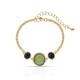 Green Nest Gold Bracelet