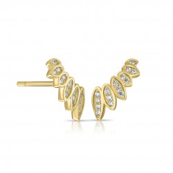 Anting Emas Zirkon Kifi