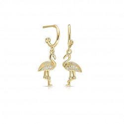 Anting Emas Zirkon Birda
