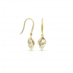 Lumaca Gold Earrings