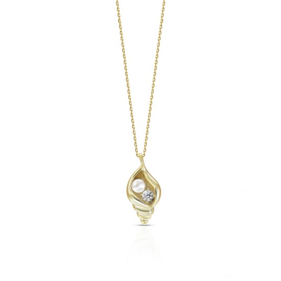 Lumaca Gold Necklace