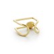 Turquoise Zircon Gold Ring 