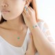 Turquoise Zircon Gold Ring 
