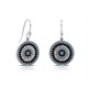 Mata Zircon Silver Earrings