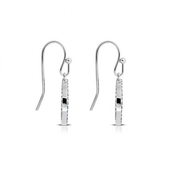 Mata Zircon Silver Earrings