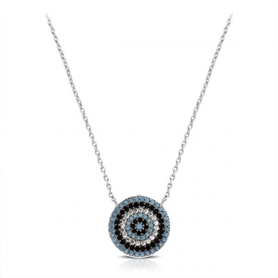 Mata Zircon Silver Necklace Mata Zircon Silver Necklace