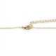 Turquoise Zircon Gold Necklace