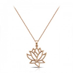 Kalung Rose Gold Lotus Kalung Rose Gold Lotus
