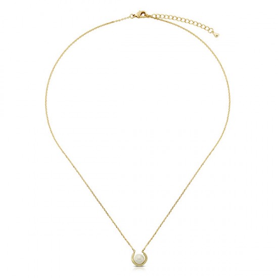 Kalung Emas Mutiara White Rock Kalung Emas Mutiara White Rock