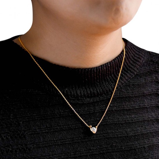 Kalung Emas Mutiara White Rock Kalung Emas Mutiara White Rock