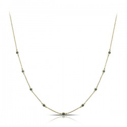 Kalung Emas Turquoise Annie