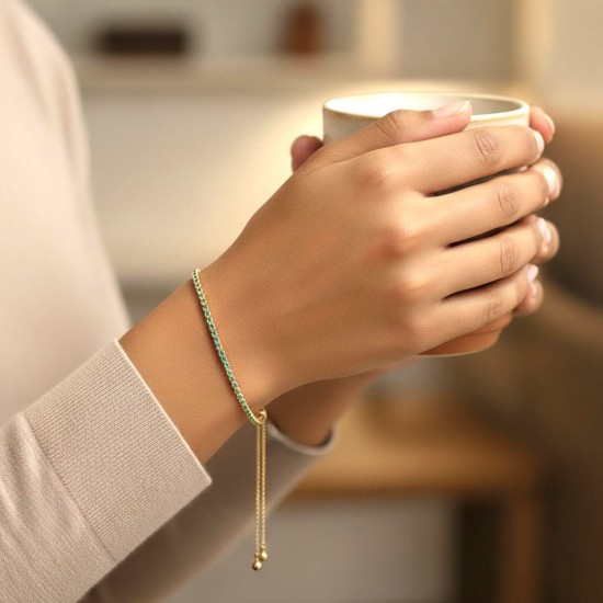 Gelang Allure Turquoise Gold