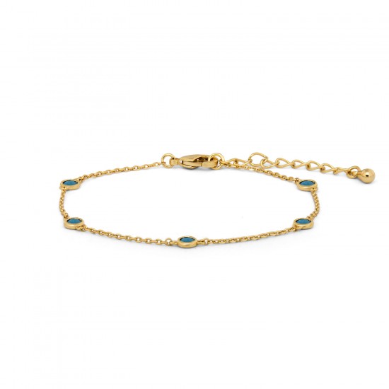 Gelang Emas Turquoise Annie
