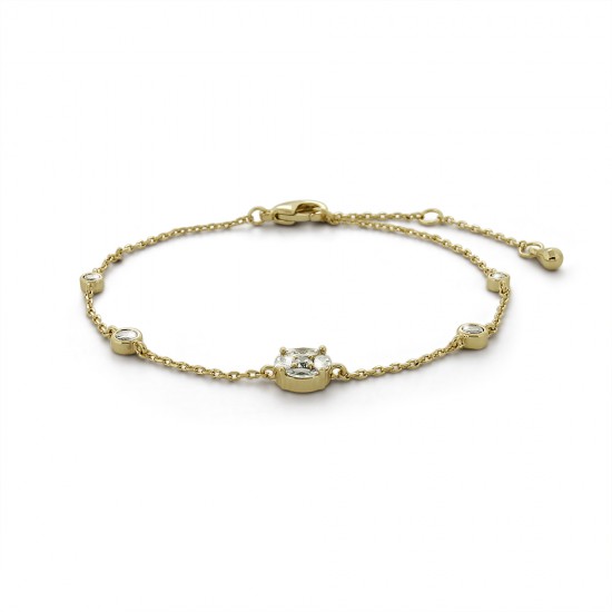 Gelang Zircon Emas Sinar