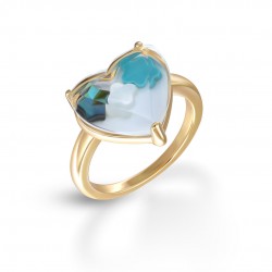 Dream Heart Gold Ring