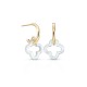 Bloom Mother Of Pearl Gold Earrings
