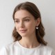 Dream Heart Gold Earrings