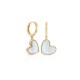Lumiere Mother Of Pearl Gold Earrings