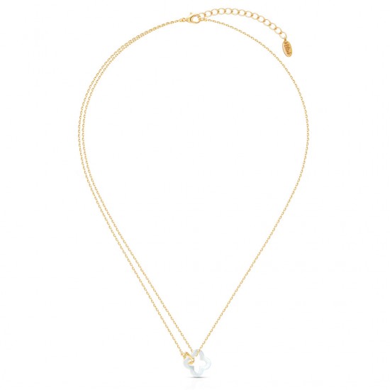 Bloom Mother Of Pearl Gold Necklace