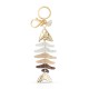 Fishbone Key Ring