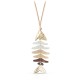 Fishbone Gold Necklace