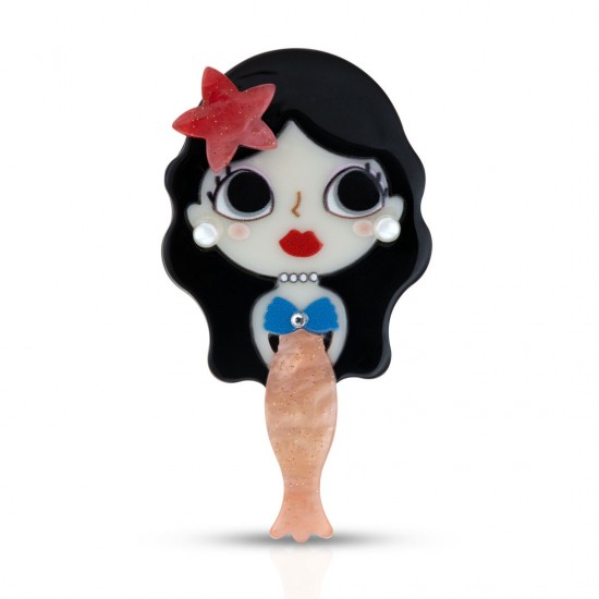 Mermaid Brooch Pin