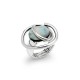 Supernova Mother Of Pearl Silver Ring