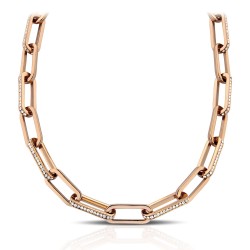 Kalung Chain Crystal Rose Gold Kalung Chain Crystal Rose Gold
