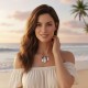 Kalung Mother Of Pearl Rose Gold Nail