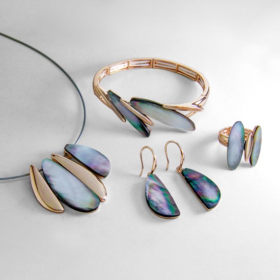 Kalung Mother Of Pearl Rose Gold Nail