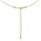 One Line Pearl Gold Necklace