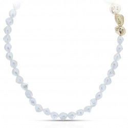 Hula Pearl Gold Necklace