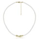Devina Pearl Gold Necklace